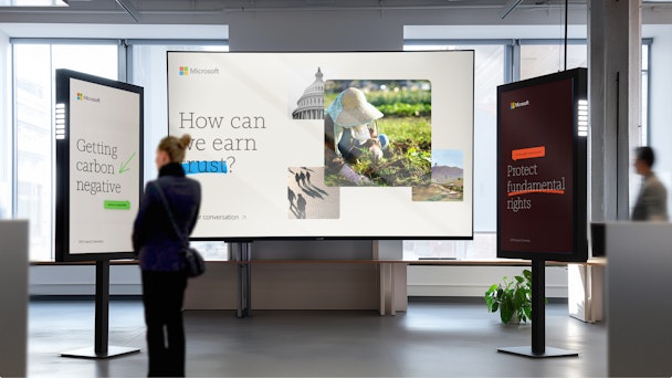 Image of Microsoft CSR engagement Image of Microsoft CSR engagement