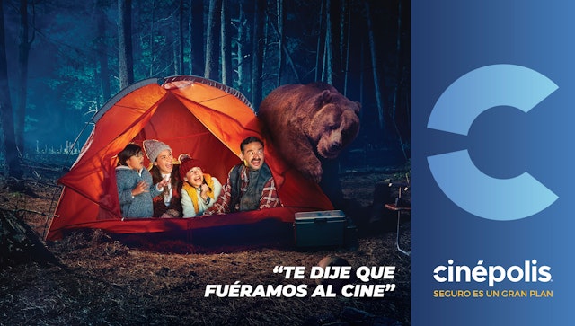 Ad for a cinema chain Ad for a cinema chain
