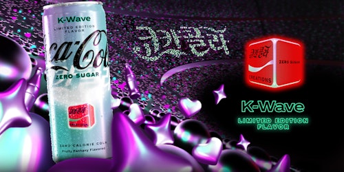 Can of Coca-Cola K-Wave Can of Coca-Cola K-Wave