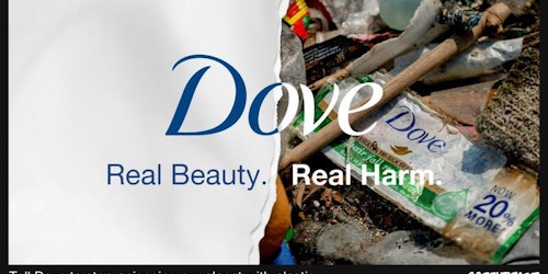 greenpeace 'dove' campaign greenpeace 'dove' campaign
