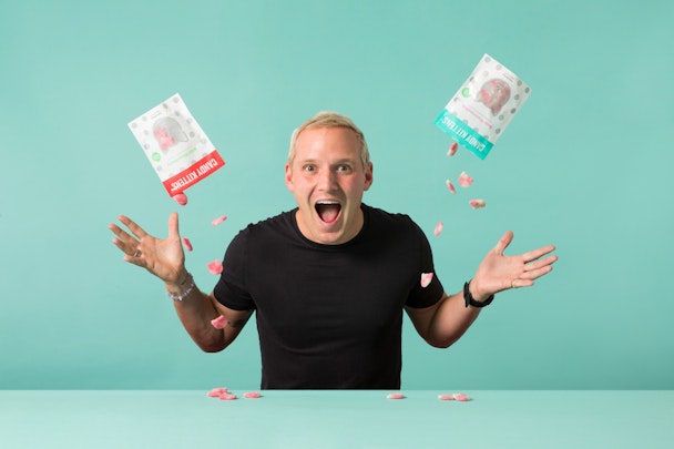 Jamie Laing co-founder of Candy Kittens Jamie Laing co-founder of Candy Kittens