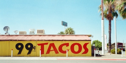 Taco sign Taco sign