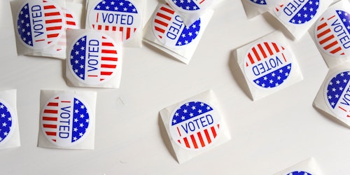 I voted stickers for US election I voted stickers for US election