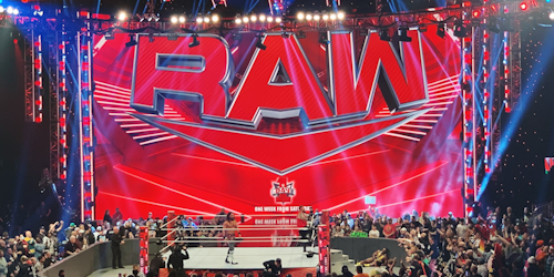 WWE Raw stadium WWE Raw stadium