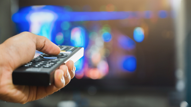 Smart tv and remote Smart tv and remote