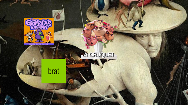 Bosch painting and several recent memes Bosch painting and several recent memes