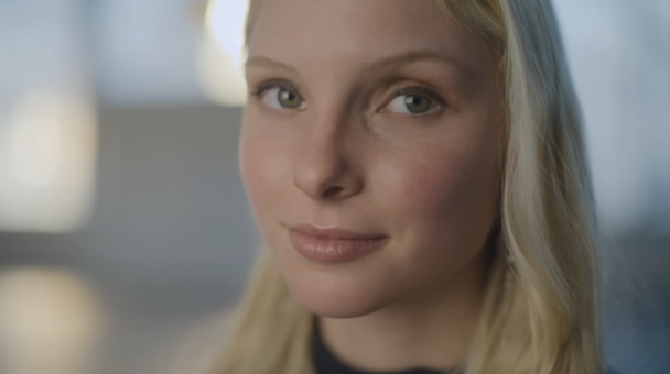 A still from Dove and Ogilvy's 'Cost of Beauty' campaign showing a closeup image of a blonde woman's face A still from Dove and Ogilvy's 'Cost of Beauty' campaign showing a closeup image of a blonde woman's face